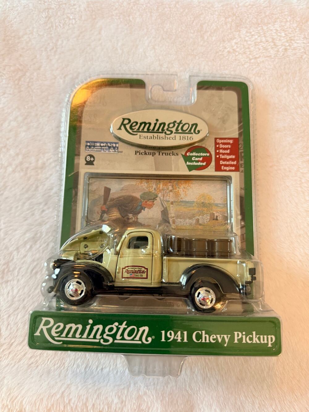 Remington 1941 Chevy Pickup Gearbox Toys Diecast 1:43 #57152 NEW Sealed 2005